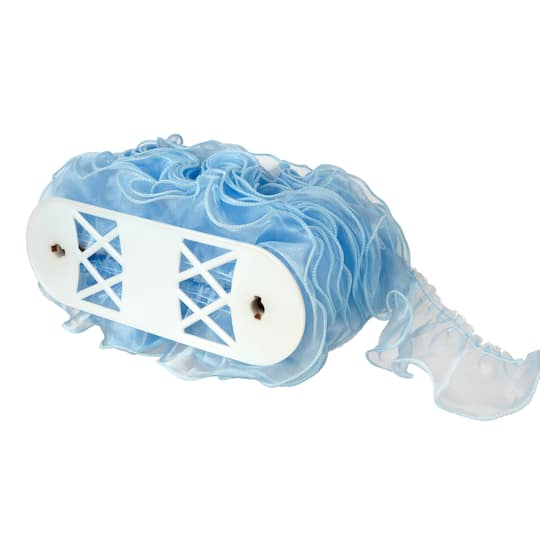 3" Organza Ruffle Wired Trim by Celebrate It